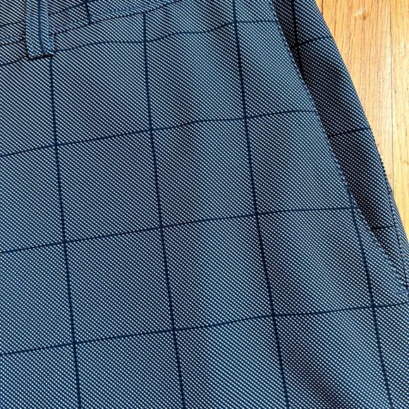 PGA Tour Shorts Mens 40 X10 Blue Plaid Performance Golf Chino Polyester Blend - Picture 2 of 9